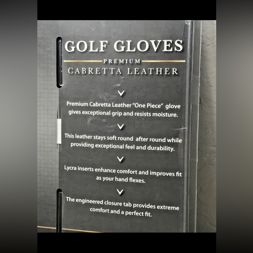 New Sealed 3-Pack Callaway Premium Cabretta Leather Golf Gloves Left Hand Large - Picture 7 of 9